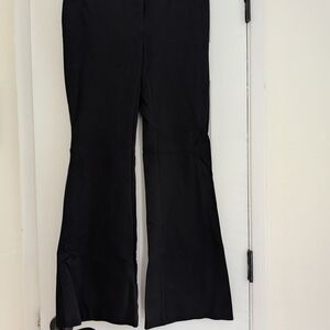Black Women's Dress Pants Slacks Flare Pants Size 6